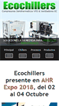 Mobile Screenshot of ecochillers.net